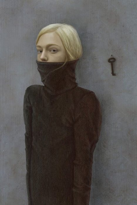 Иллюстрация “Сережин свитер” авторства Галины Зинько